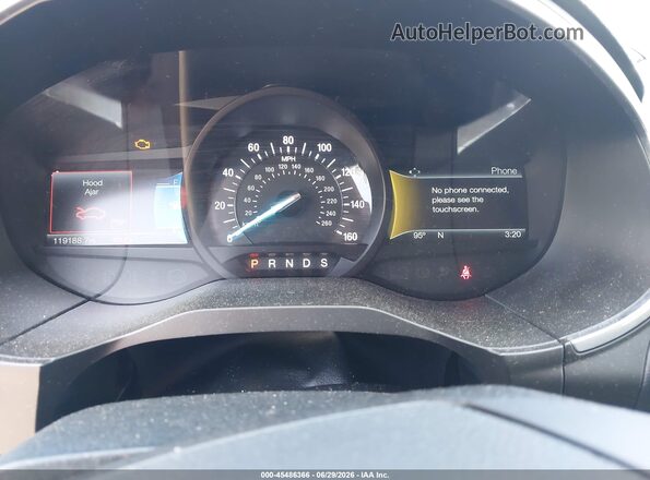 2FMPK4K81HBC55152 2017 FORD EDGE Blue უკანა სავარძლების ხედი
