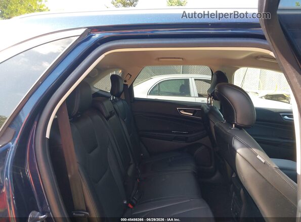 2FMPK4K81HBC55152 2017 FORD EDGE Blue VIN კოდის სტიკერის ხედი