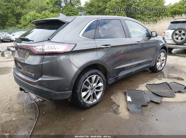 2FMPK4K81JBC62947 2018 FORD EDGE Gray Trasero derecho