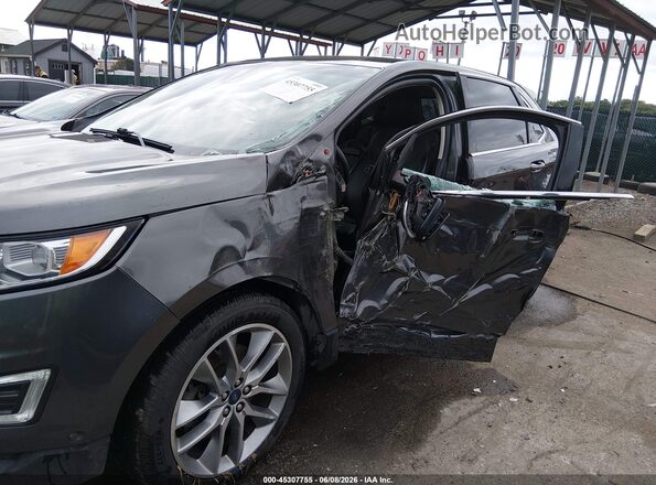 2FMPK4K81JBC62947 2018 FORD EDGE Gray Vista frontal