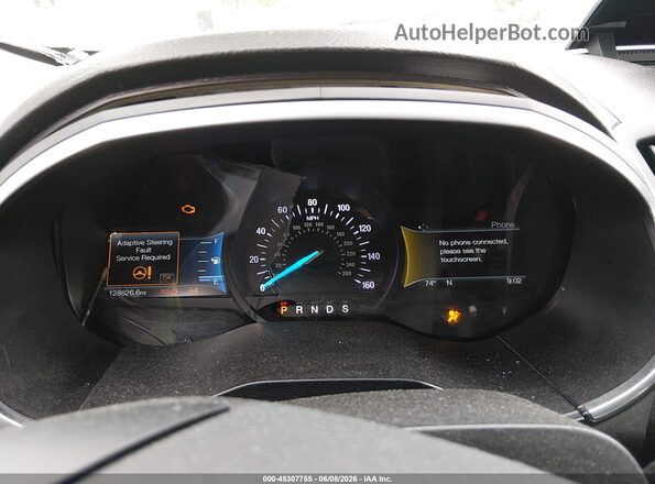 2FMPK4K81JBC62947 2018 FORD EDGE Gray Vista de los asientos traseros