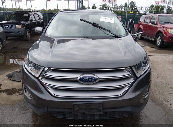 2FMPK4K81JBC62947 2018 FORD EDGE Gray Vista del cuadro de instrumentos