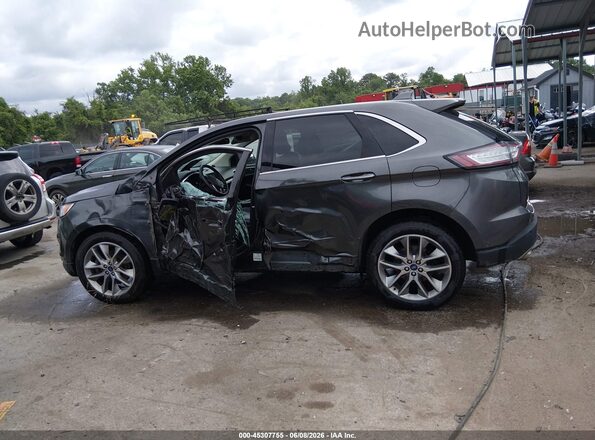 2FMPK4K81JBC62947 2018 FORD EDGE Gray Vista interior de 360 grados