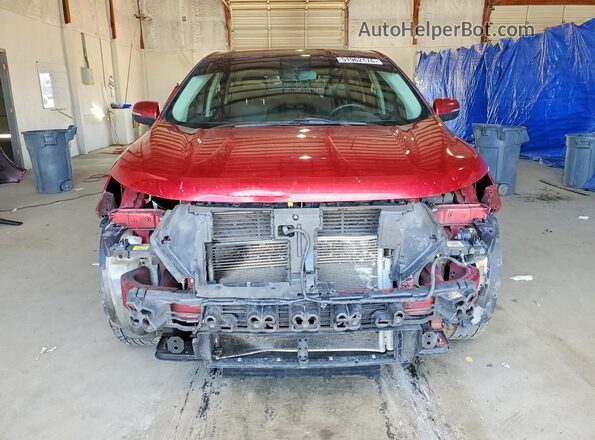 2FMPK4K82JBB78300 2018 FORD EDGE Red Vista frontal