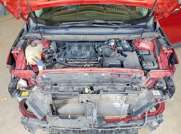 2FMPK4K82JBB78300 2018 FORD EDGE Red Vista del compartimento del motor