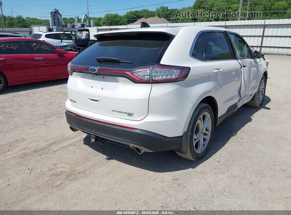 2FMPK4K82JBC46580 2018 FORD EDGE White Հետևի աջ