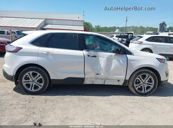 2FMPK4K82JBC46580 2018 FORD EDGE White Սալոնի հետևի տեսք