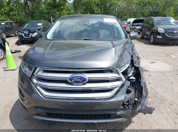 2FMPK4K83GBC20367 2016 FORD EDGE Gray Սարքավորումների վահանակի տեսք