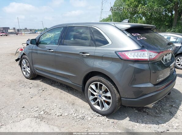 2FMPK4K83GBC20367 2016 FORD EDGE Gray Հետևի ձախ