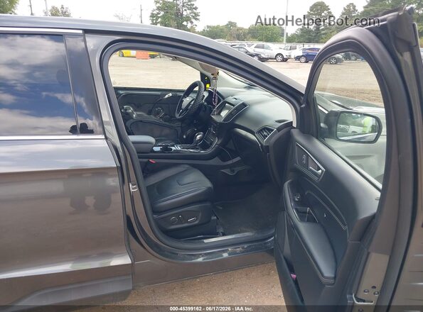 2FMPK4K83GBC63073 2016 FORD EDGE Gray Vista interior delantera