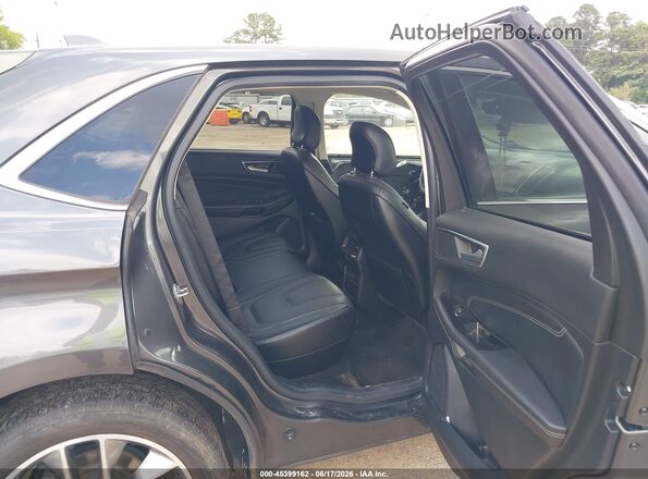 2FMPK4K83GBC63073 2016 FORD EDGE Gray Vista de la etiqueta del VIN