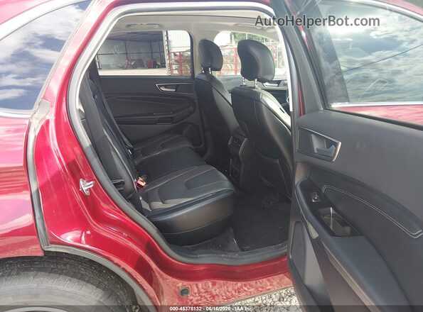 2FMPK4K83HBB35689 2017 FORD EDGE Красный Вид наклейки с VIN-кодом