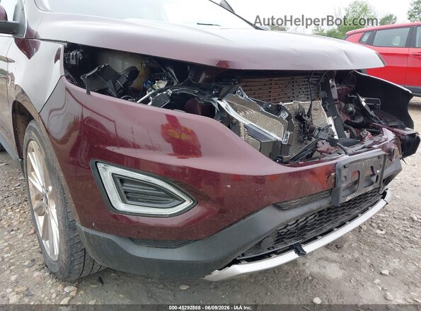 2FMPK4K83JBC00983 2018 FORD EDGE Burgundy 