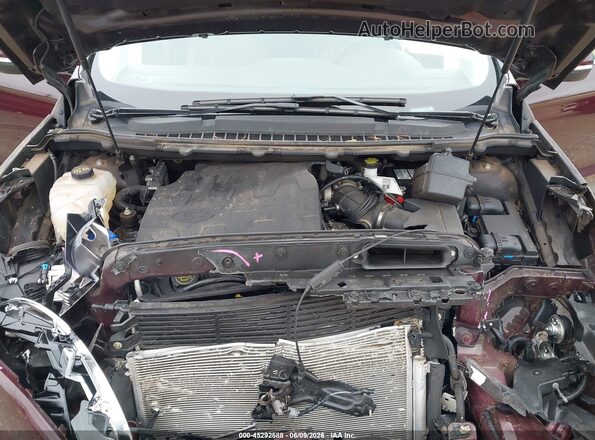 2FMPK4K83JBC00983 2018 FORD EDGE Burgundy უკანა ხედი