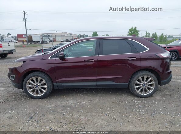 2FMPK4K83JBC00983 2018 FORD EDGE Burgundy 