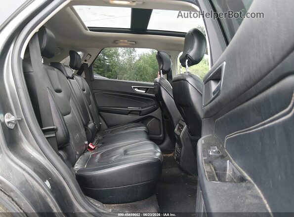 2FMPK4K83JBC33014 2018 FORD EDGE Gray Вид наклейки з VIN-кодом