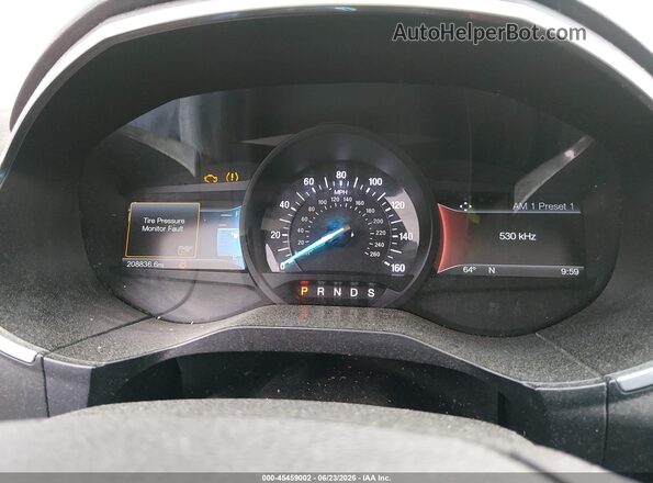2FMPK4K83JBC33014 2018 FORD EDGE Gray Вид задніх сидінь