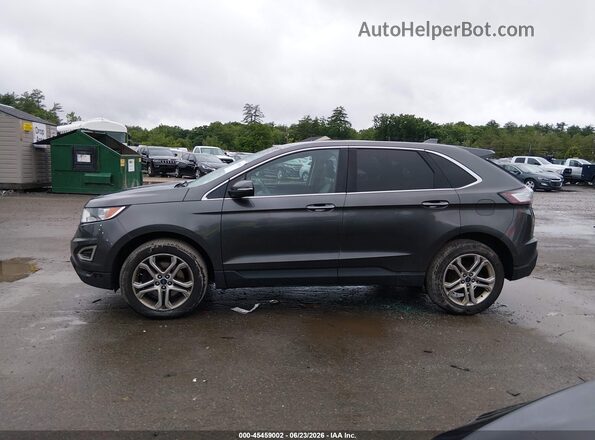 2FMPK4K83JBC33014 2018 FORD EDGE Gray Панорамний вид салону 360°