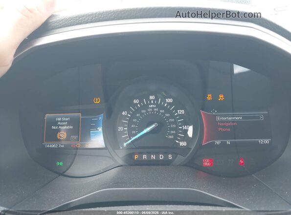 2FMPK4K84GBC35024 2016 FORD EDGE Blue Widok tylnych siedzeń