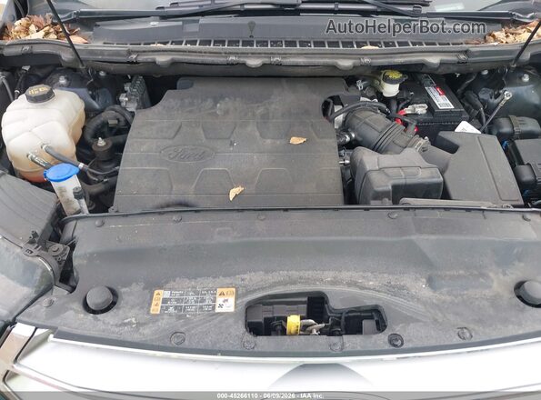 2FMPK4K84GBC35024 2016 FORD EDGE Blue Widok z tyłu