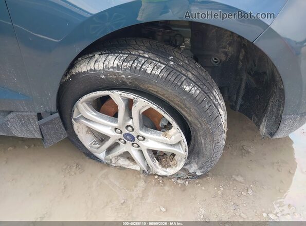 2FMPK4K84GBC35024 2016 FORD EDGE Blue Widok z przodu