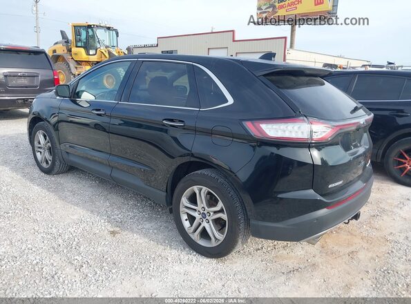 2FMPK4K84GBC59338 2016 FORD EDGE Черный Задняя левая четверть