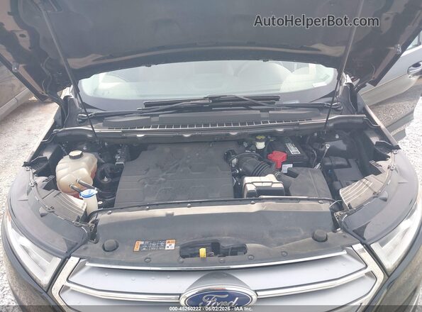 2FMPK4K84GBC59338 2016 FORD EDGE Черный Вид сзади