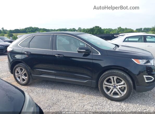 2FMPK4K84GBC59338 2016 FORD EDGE Черный Вид задней части салона