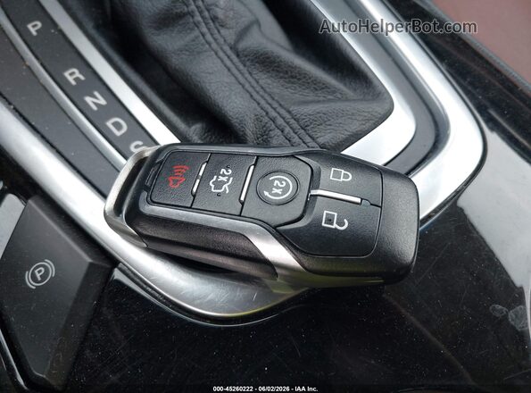 2FMPK4K84GBC59338 2016 FORD EDGE Черный Вид панели приборов