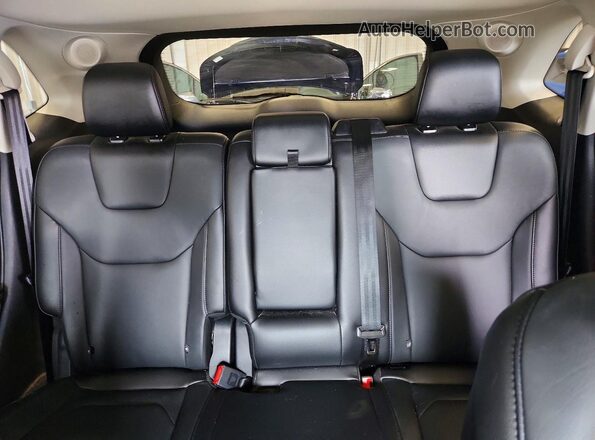 2FMPK4K84HBB15287 2017 FORD EDGE Black უკანა სავარძლების ხედი