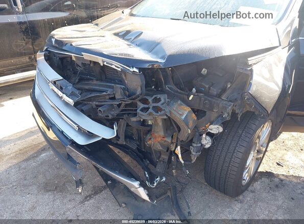 2FMPK4K85GBB15328 2016 FORD EDGE Black Դիմացի տեսք