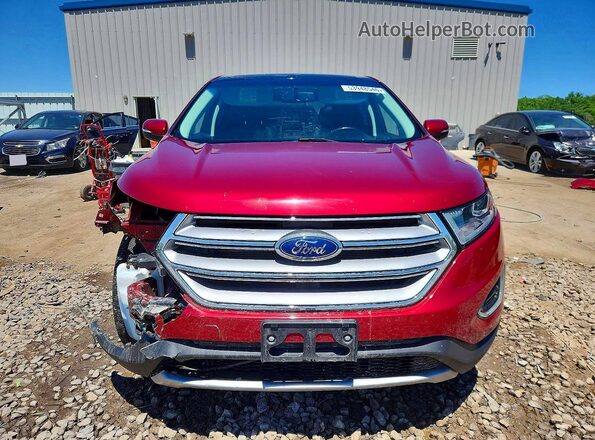 2FMPK4K86HBC22020 2017 FORD EDGE Красный 