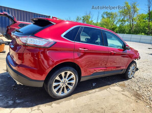 2FMPK4K86HBC22020 2017 FORD EDGE Красный 