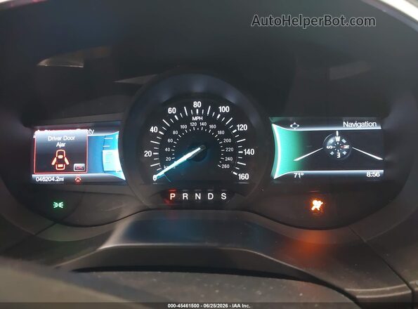 2FMPK4K87HBB68811 2017 FORD EDGE Black Вид задніх сидінь