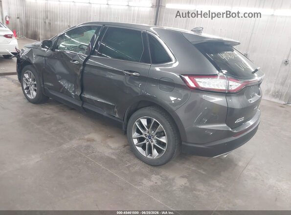 2FMPK4K87HBB68811 2017 FORD EDGE Black Задня ліва чверть