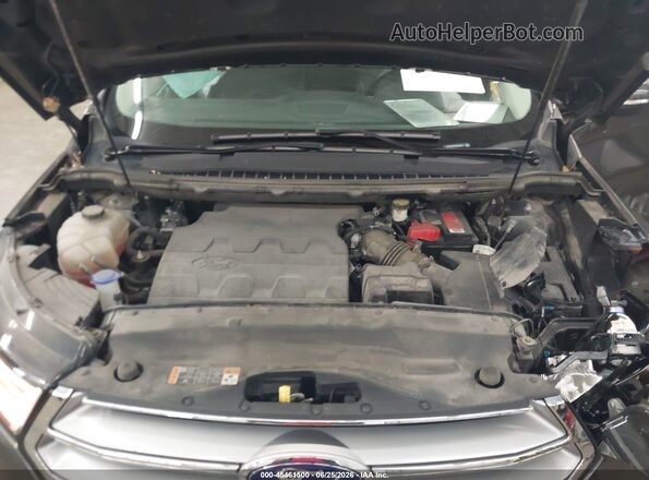 2FMPK4K87HBB68811 2017 FORD EDGE Black Вид ззаду