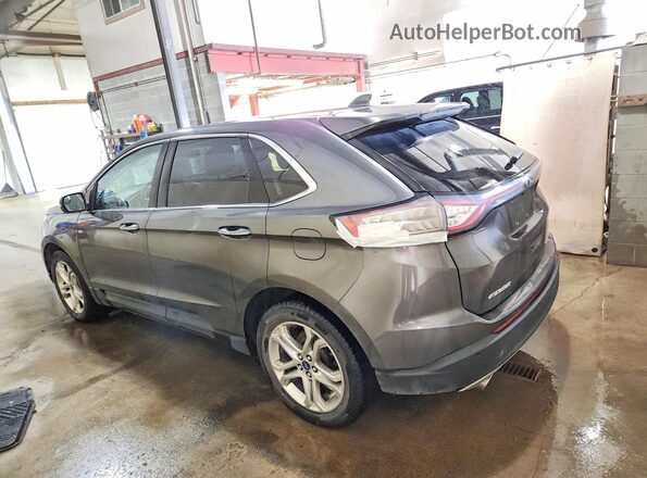 2FMPK4K88JBC07427 2018 FORD EDGE Gray Հետևի ձախ