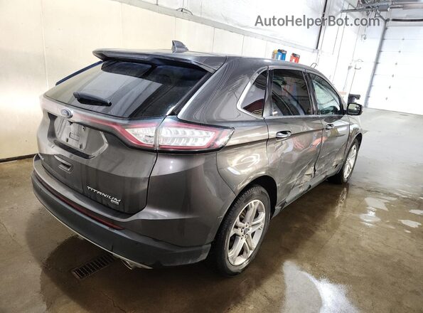 2FMPK4K88JBC07427 2018 FORD EDGE Gray 