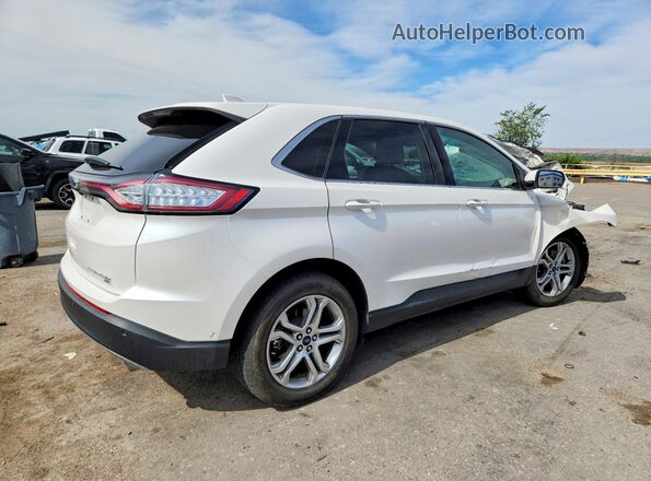 2FMPK4K88JBC12417 2018 FORD EDGE White 