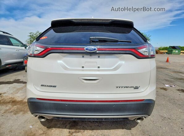 2FMPK4K88JBC12417 2018 FORD EDGE White 