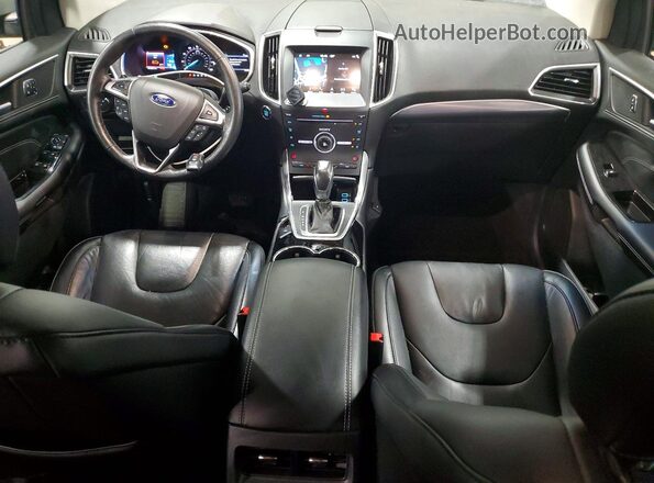 2FMPK4K90GBB96053 2016 FORD EDGE Silver Vista del salpicadero