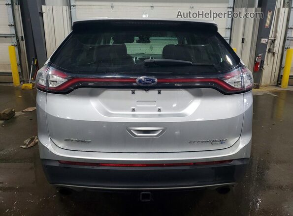 2FMPK4K90GBB96053 2016 FORD EDGE Silver Vista trasera