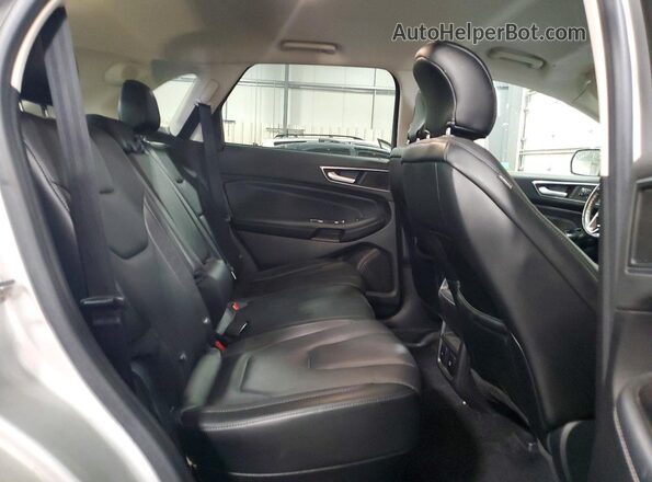 2FMPK4K90GBB96053 2016 FORD EDGE Silver Vista interior trasera