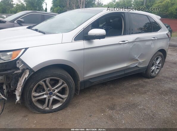 2FMPK4K90HBB05560 2017 FORD EDGE Silver Панорамний вид салону 360°