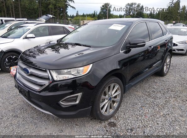 2FMPK4K90HBC45740 2017 FORD EDGE Black 