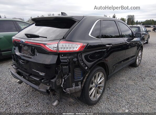2FMPK4K90HBC45740 2017 FORD EDGE Black 