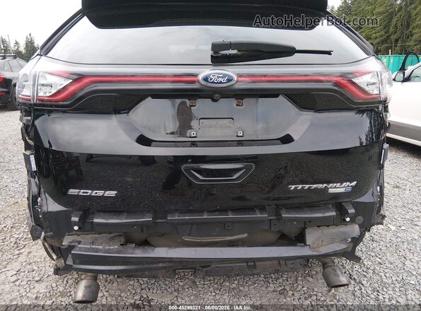 2FMPK4K90HBC45740 2017 FORD EDGE Black 