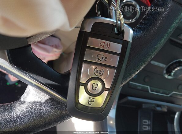 2FMPK4K90KBB40882 2019 FORD EDGE Blue Widok deski rozdzielczej