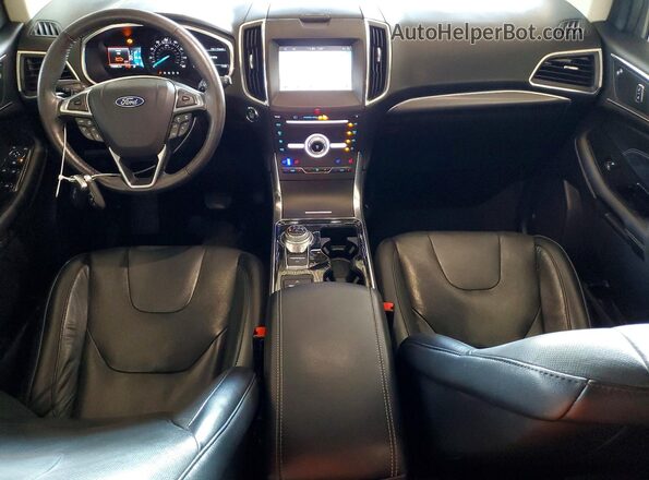 2FMPK4K90KBC02023 2019 FORD EDGE Gray Առջևի վահանակի տեսք