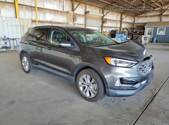 2FMPK4K90KBC02023 2019 FORD EDGE Gray Առջևի աջ
